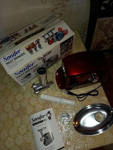 ciye ceken: Ət çəkən maşın Sonifer, 1500 Vt, Revers ilə, Yeni — 4
