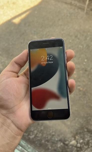IPhone 6s, 64 GB, Space Gray, Barmaq izi