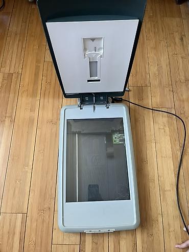 hp printer skaner: HP düz səthli skaner - Şüşə skan səthi, A4 formatına uyğun - Qapaqda — 2
