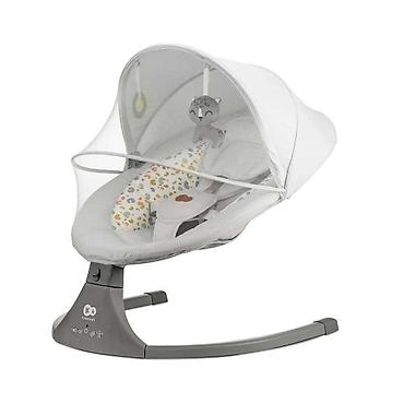 stan smith patike: KINDERKRAFT LUMI 2 Light Gray – električna ležaljka/stolica za — 3