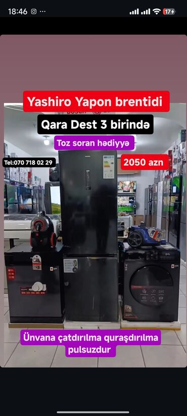 Paltaryuyan maşınlar: Paltaryuyan maşın 7 kq, Yeni, Pulsuz çatdırılma — 8