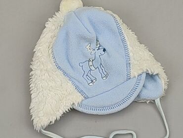 buff merino czapka: Cap, Newborn baby, condition - Very good