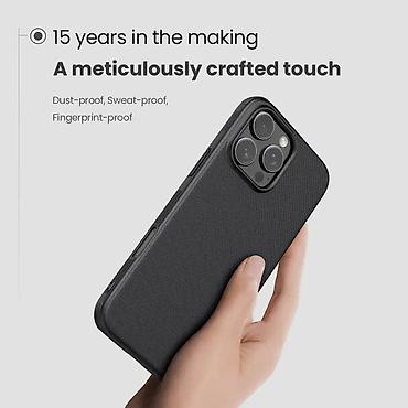 Maske i futrole za telefone: Futrola NILLKIN Super Frost PRO za iPhone 16 Pro (6.3) crna. Uz brzu — 8