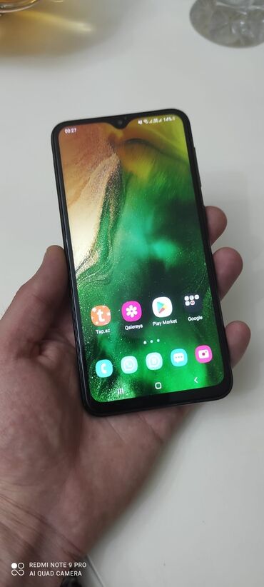 Samsung: Samsung Galaxy A10, 32 GB, rəng - Boz, Face ID