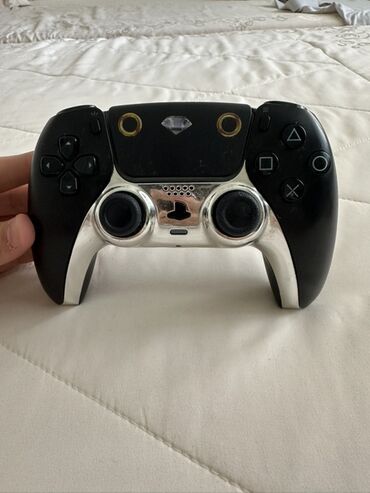 джойстик dualshock 3: Беспроводной игровой контроллер для PlayStation 5 в черно-серебристом