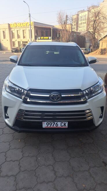 продаю тойота хариер: Toyota Highlander: 2019 г., 3.5 л, Автомат, Бензин, Жол тандабас