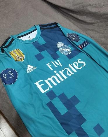 royal: Futbolka, Adidas, S, rəng - Yaşıl — 2