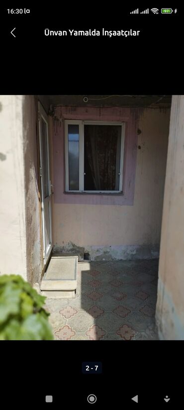 sumqayit kiraye evler 2024: Ünvan Yamalda İnşaatçılar metrosunun yaxınlığında ats-in arxasında