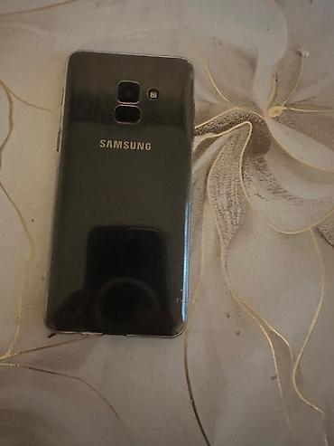 samsung 2018: Samsung Galaxy A8 2018, 32 GB, rəng - Qara, Barmaq izi — 3