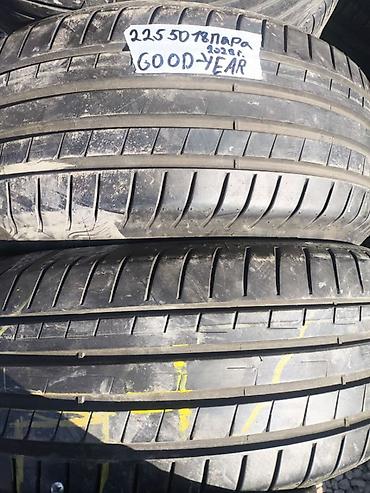 22550 r18: Шины 225 / 50 / R 18, Лето, Б/у, Пара, Легковые, GoodYear — 1