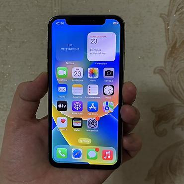 Apple iPhone: IPhone X, Б/у, 64 ГБ, Белый, 74 % at lalafo.kg — 2 Apple iPhone: IPhone X, Б/у, 64 ГБ, Белый, 74 % — 2