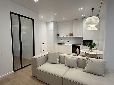 Продажа квартир: 1 комната, 55 м², Элитка, 3 этаж, Дизайнерский ремонт — 1