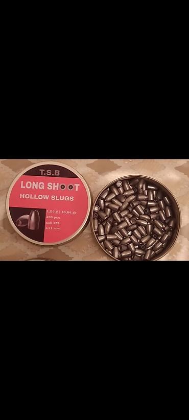 od tufengi: TS.B Long Shoot Hollow Slugs – pnevmatik tüfəng və tapançalar üçün — 2