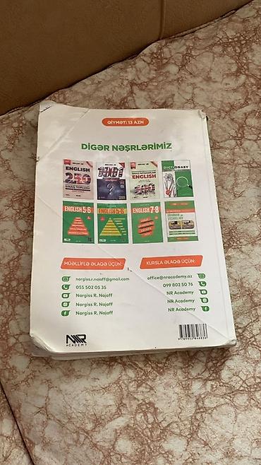 Kitablar və jurnallar: Məhsul: “İngilis Dili – Grammar & Vocabulary” (Nargiz R. Nəcəf) — 2