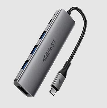 jack e4: ACEFAST J16 5-в-1 с разъемом USB-C Марка: ACEFAST Модель — 1