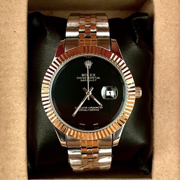 cayka qizil saat: Новый, Наручные часы, Rolex, цвет - Золотой