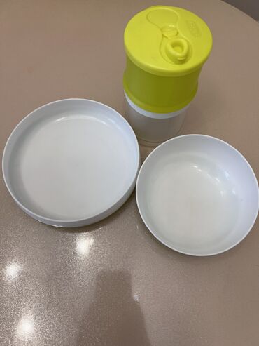 детские тарелки: Тарелки 2шт ИКЕА
И набор контейнеров Chicco