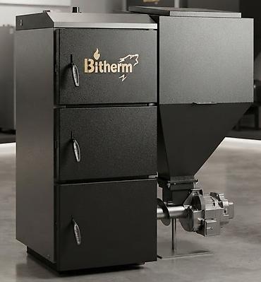 Bitherm котел автоматический 25 кВт . 100 -250 м2. польская поворотная
