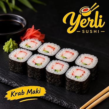 Sifarişlə hazır yeməklər: Yerli Sushi – Təzə dad, yerli keyfiyyət! Sushi və fast‑food menyusu — 7