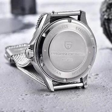 Ručni satovi: PAGANI DESIGN PD-1818 - 42mm - Siva - MIYOTA Automatik — 21