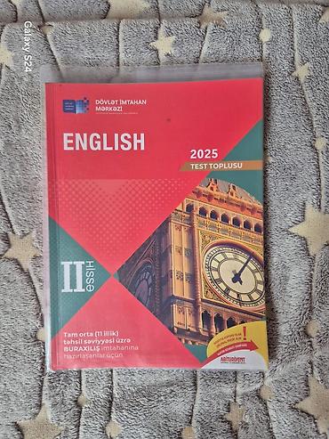 Testlər: İngilis dili Testlər 11-ci sinif, DİM, 1-ci hissə — 2