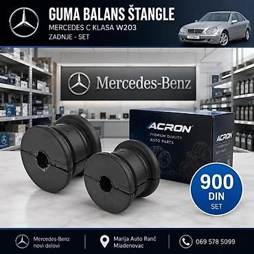 Balans štangle: GUMA BALANS STANGLE MERCEDES C KLASA W203 7 | Guma balans stangle — 2