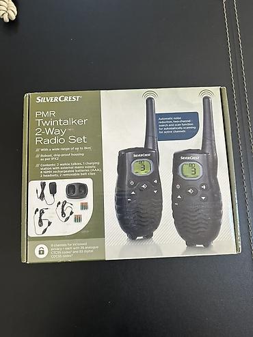 Alət dəstləri: SilverCrest PMR Twintalker 2-Way Radio Set – iki tərəfli portativ — 1
