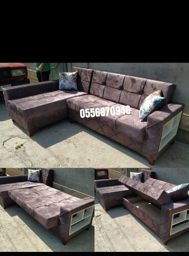 Divanlar: Künc divan, Yeni, Açılmayan, Bazasız, Parça, Şəhərdaxili pulsuz çatdırılma — 8