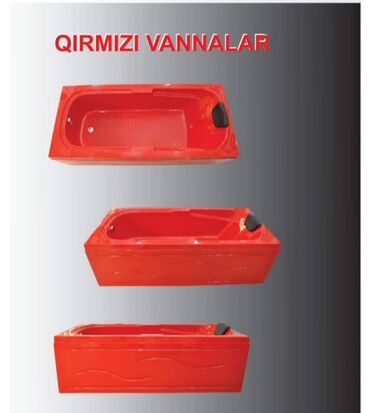 Vannalar: Yeni Vanna, Akril, Ödənişli çatdırılma -da lalafo.az — 1 Vannalar: Yeni Vanna, Akril, Ödənişli çatdırılma — 1