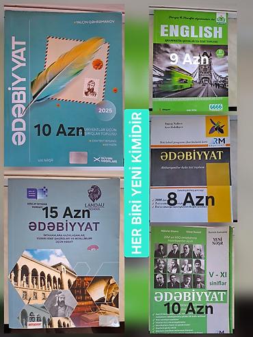 4 EDEBİYYAT. 1 İNGİLİS DİLİ. Kitablar herbiri yeni kimidir. Herbirinin
