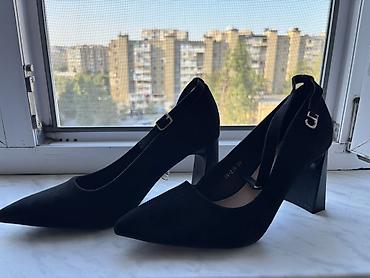 Tuflilər: Tuflilər, Ölçü: 39, rəng - Qara, Yeni — 3