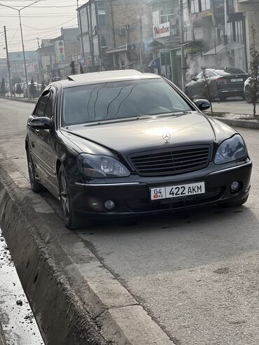 спринтер 7 мест: Mercedes-Benz S-Class: 2003 г., 3.7 л, Автомат, Бензин, Седан