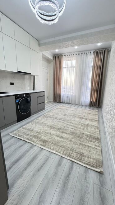 продажа квартир в жк софия: 1 бөлмө, 45 кв. м, Элитка, 14 кабат, Евроремонт