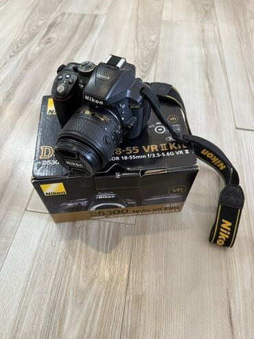 куплю старые фотоаппараты дорого: Nikon D5300 Kit 18–55 VR II - Зеркальная камера Nikon D5300 с
