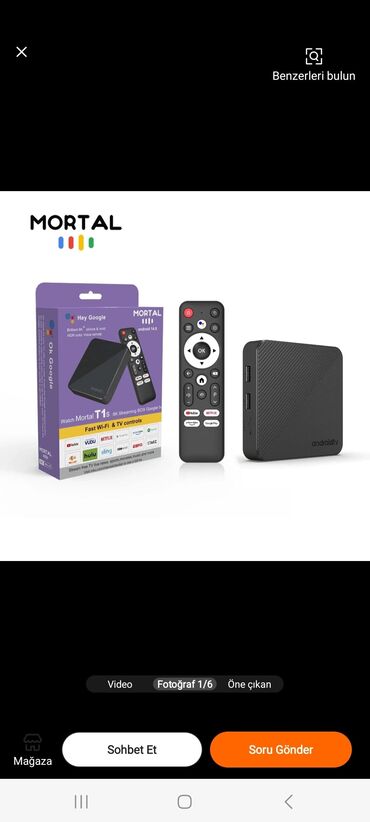 Smart TV bokslar: Smart TV boks TV box — 9