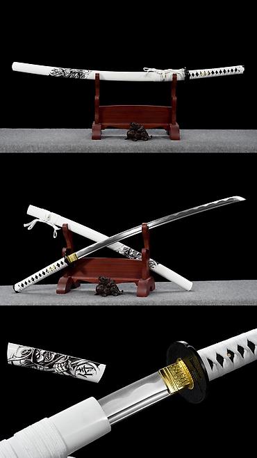 Коллекционные ножи: Японские Катаны Сувенирные металлические мечи Катаны из каленой — 14