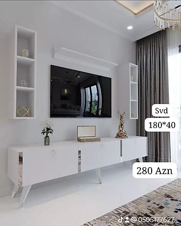 TV altlığı: Yeni, Düz TV altlığı, Polkalı — 1