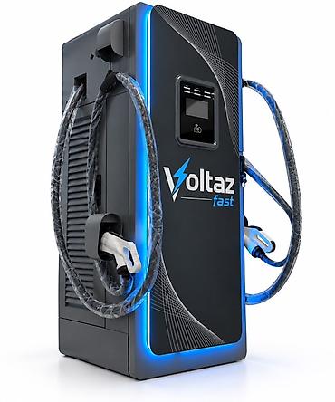 ⚡ VoltaZ Fast — мощная DC-зарядная станция для электромобилей