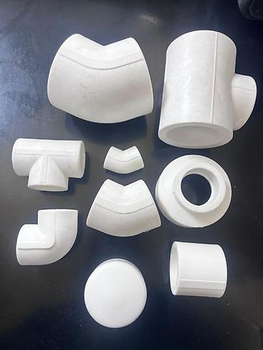 Муфты для соединения труб: Сантехника оптом.Размеры от 20 до 63.Серый-белый цвета #сантехника — 2