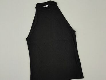 bluzki czarne bez rekawow: Блуза жіноча, Amisu, L, стан - Хороший