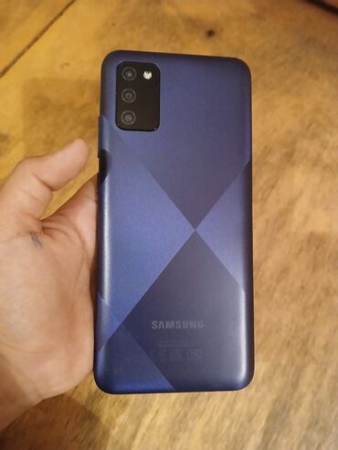 Samsung: Samsung A02 S, 32 GB, rəng - Göy, Face ID