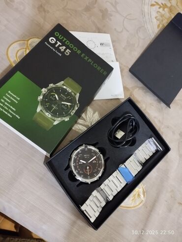 Smart saatlar: Smart saat, Sensor ekran, rəng - Qara — 10