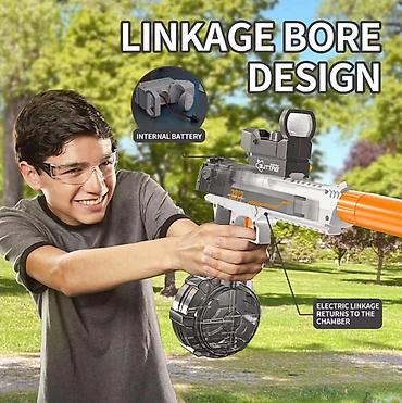 crazy drift: 🔫 Электрический водяной пистолет 2в1 Desert Eagle (Серый) Забудьте про — 4