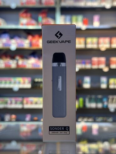 q%C4%B1rm%C4%B1z%C4%B1 ki%C5%9Fi k%C3%B6yn%C9%99kl%C9%99ri: Geek Vape Sonder Q Parametrlər Ölçüsü: 108.91 * 23.8mm Güc Çıxışı