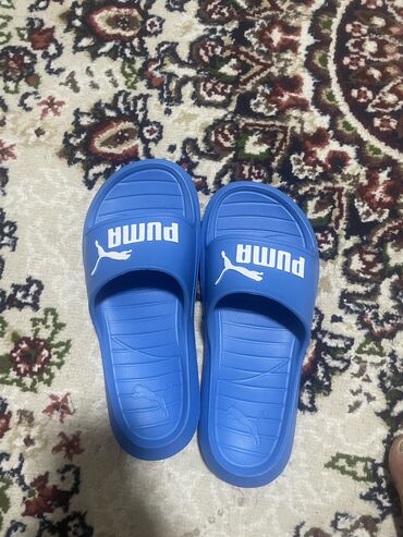 Босоножки, сандалии, шлепанцы: Мужские сандалии, 39, Puma, Новый, цвет - Синий, Самовывоз