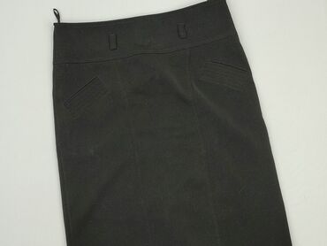 czarne spódnice midi z rozcięciem: Spódnica, 2XL, stan - Dobry