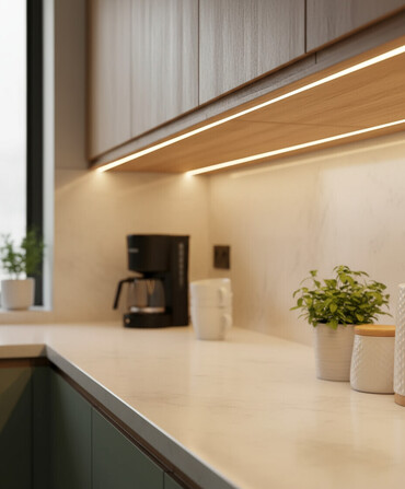 купить светодиодную ленту для телевизора: Светодиодная лента COB длиной 5 метров с теплым белым светом (3000K)