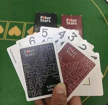 Настольные игры: Карты ♥️♠️игральные"POKER STARS" Премиальное качество. 100% — 5