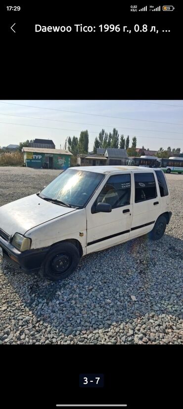 купить опель вектра ц: Daewoo Tico: 1996 г., 0.8 л, Механика, Бензин, Седан