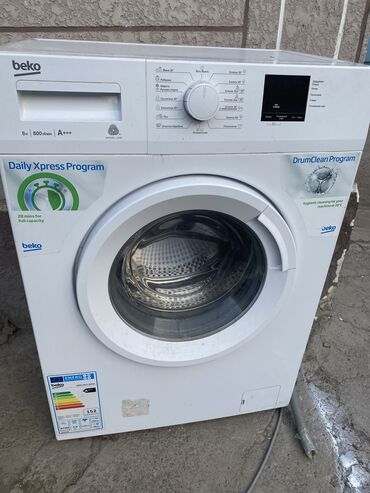 Стиральные машины: Продам срочно стиральную машинку автомат беко 6кг находится в сокулуке